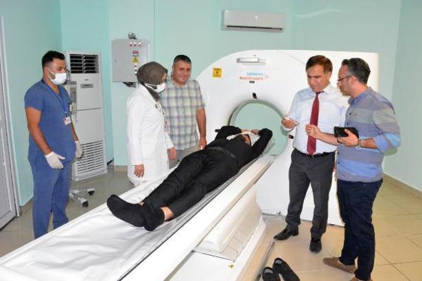 Manavgat DH'ye yeni tomografi cihazı