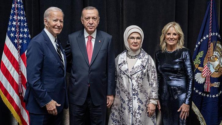 Cumhurbaşkanı Erdoğan ve ABD Başkanı Biden’dan aile fotoğrafı