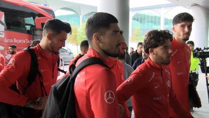 A Mili Futbol Takımı Danimarka'ya gitti