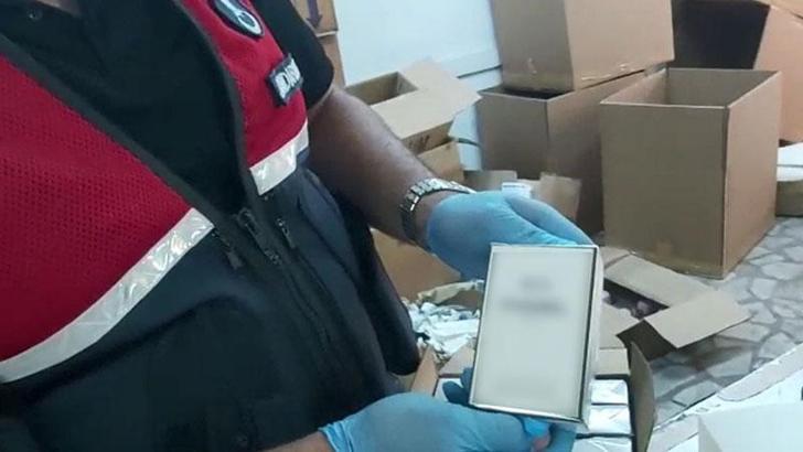 Jandarmadan sahte parfüm operasyonu