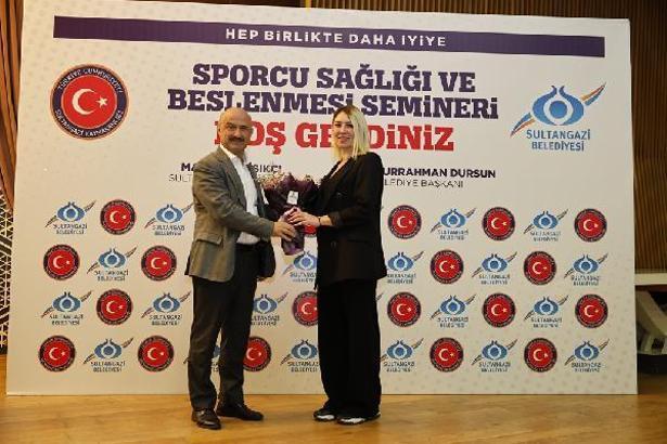 Sultangazi’de Sporcu Sağlığı ve Beslenmesi Semineri düzenlendi