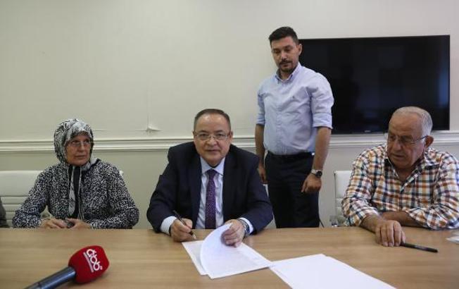 Balbey'de semt sakinleriyle imzalar atılıyor