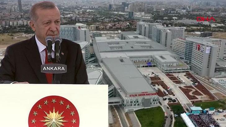 Cumhurbaşkanı Erdoğan: Şehir hastanelerimizin sayısını 35'e çıkaracağız