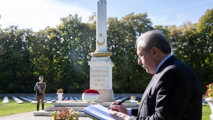 TBMM Başkanı Şentop, Galiçya Cephesi Türk Şehitliği’ni ziyaret etti