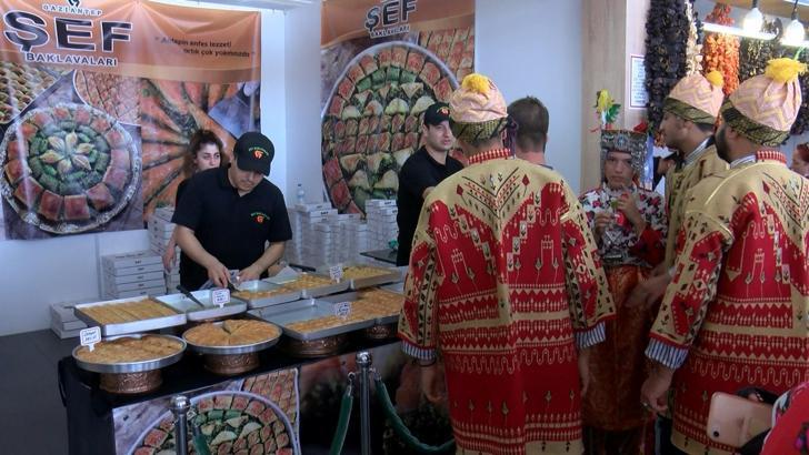 Gaziantep Tanıtım Günleri'nde renkli görüntüler oluştu