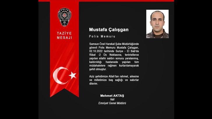 İçişleri: 2 terörist etkisiz hale getirildi; 1 polis şehit oldu