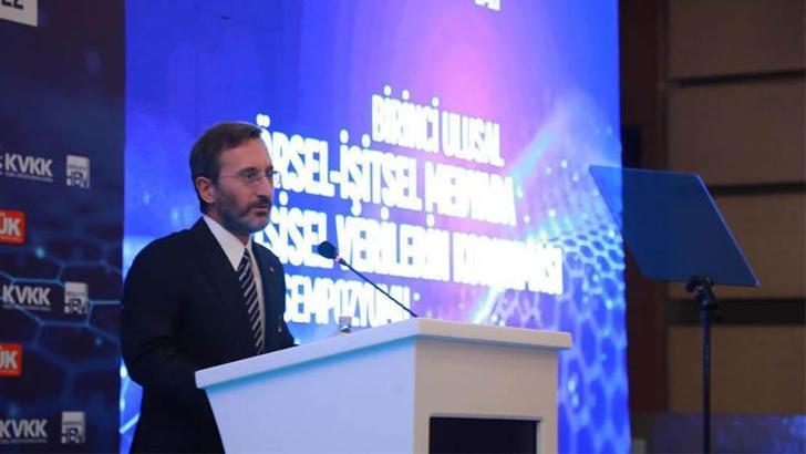 Fahrettin Altun: Daha güvenli medya için çalışmak, hakikat mücadelemizin parçası