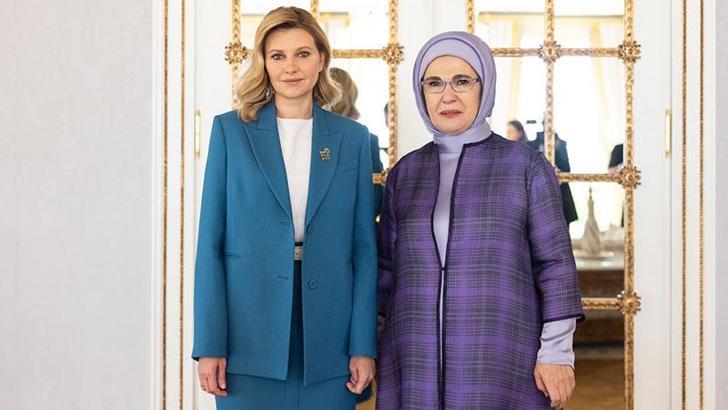 Olena Zelenska’nın Türkiye’deki temasları