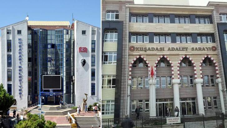 Kuşadası Belediyesi'nde açığa alınan 7 personel ile 2 şirket sahibine gözaltı