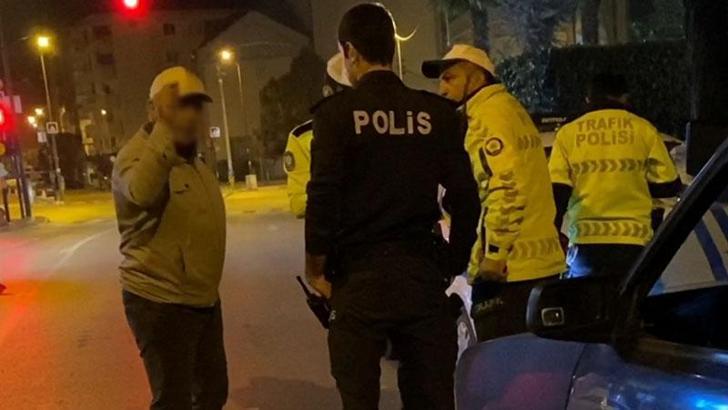 Muayenesiz araç kullandı, ceza kesilince polislere zor anlar yaşattı