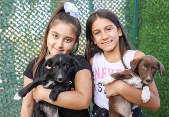 Bucalı miniklere hayvan sevgisi aşıladılar