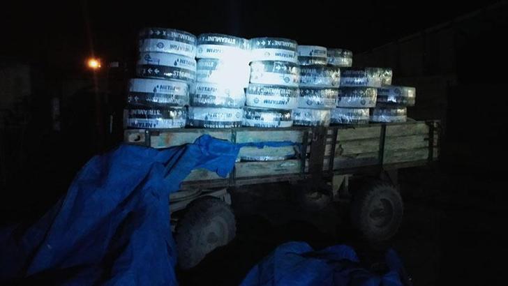 Kiralık kamyonetle 600 bin liralık sulama borusu çaldılar