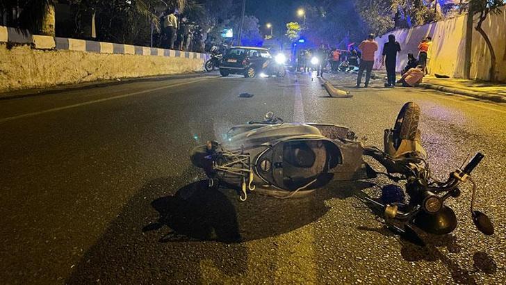 Muğla'da otomobil ile motosiklet kafa kafaya çarpıştı: 1 ölü, 3 yaralı