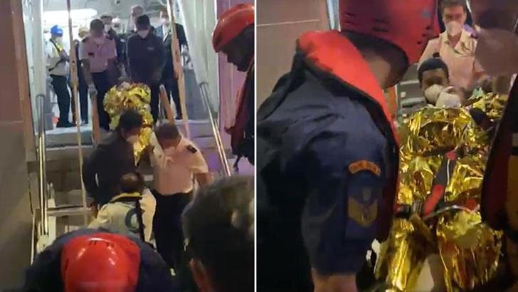 Gemide kalp krizi geçiren Filipinli mürettebat, Sahil Güvenlik botuyla alındı