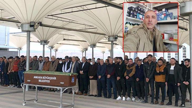 Ankara'da 13 yerinden bıçaklanan bakkal toprağa verildi