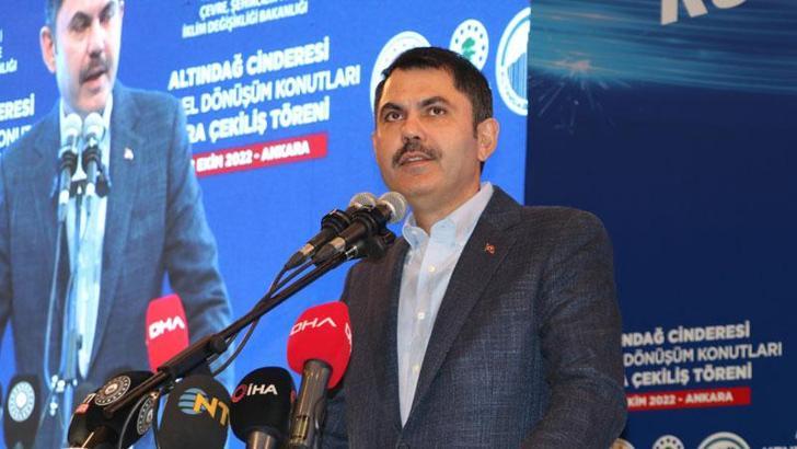 Bakan Kurum: 17 ilimizde 25 Ekim'de inşaatlarımızı başlatacağız