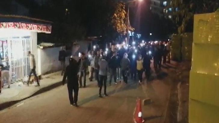 Tozkoparan'da gergin yıkım