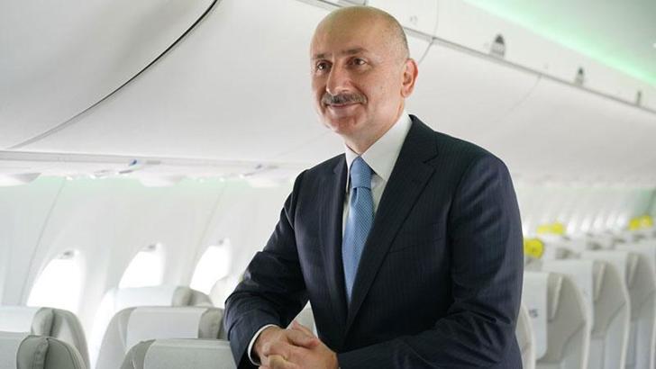 Bakan Karaismailoğlu: Havalimanlarımızda toplam yolcu trafiği yüzde 51 arttı