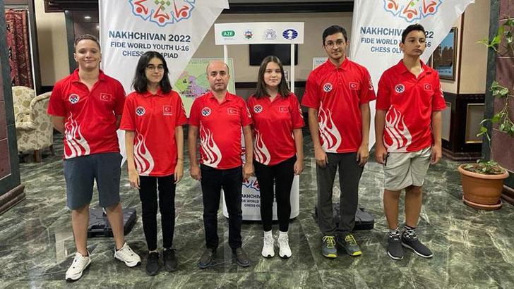 Türk satranç tarihinde bir ilk: 16 Yaş Altı Milli Takımı olimpiyat şampiyonu oldu