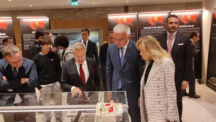 Kültür ve Turizm Bakanı Ersoy İstiklal Harbi Sergisi’nin açılışına katıldı