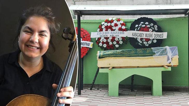 Güzel sanatlar öğrencisi Ayça, son yolculuğuna uğurlandı