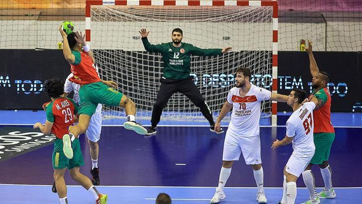 A Milli Erkek Hentbol Takımı, Portekiz'e mağlup oldu