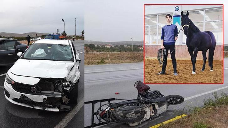 Üniversiteli Barbaros, trafik kazasında hayatını kaybetti