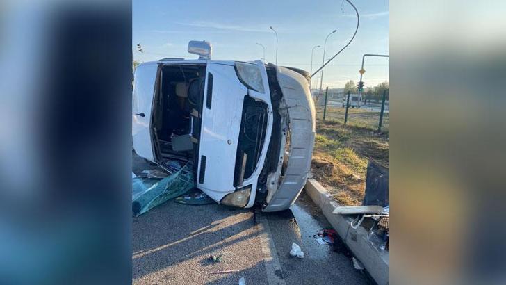 Denizlispor kafilesi, deplasman dönüşü kaza geçirdi