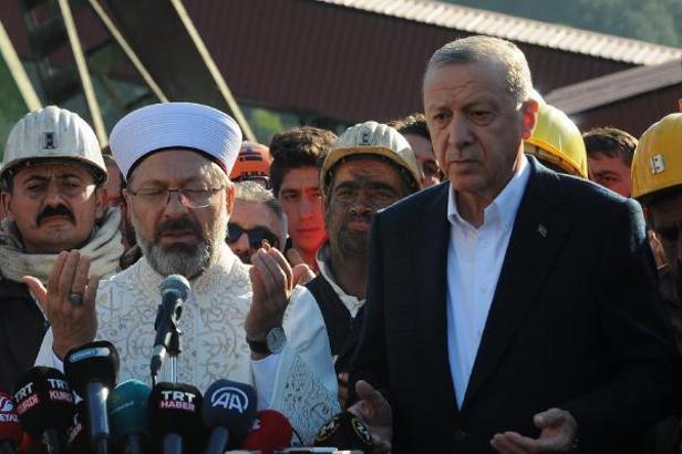 Bartın'da maden faciası; Cumhurbaşkanı Erdoğan'dan açıklama (10)