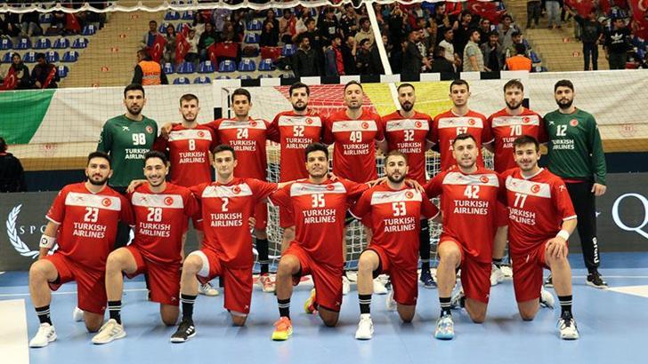 A Milli Erkek Hentbol Takımı, Kuzey Makedonya'ya mağlup oldu