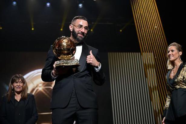 Ballon d'Or'un sahibi Karim Benzema