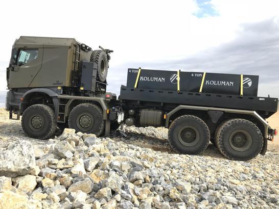 Lojistik destek aracı 'Derman' TSK'ya güç katacak