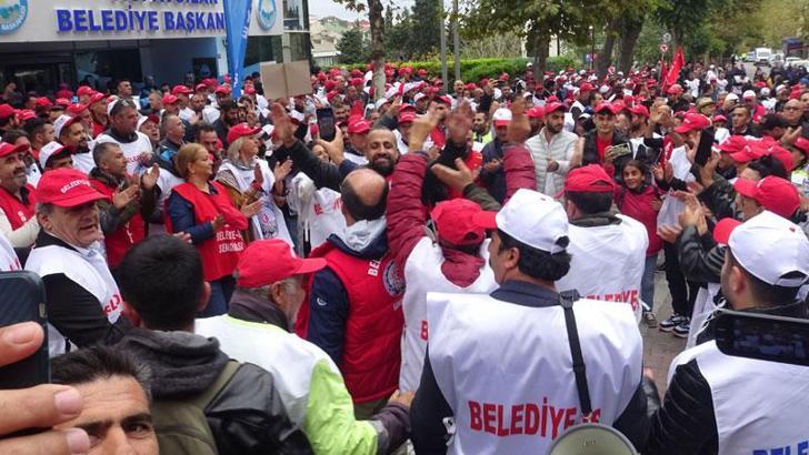 Avcılar Belediyesi'nde grev başladı