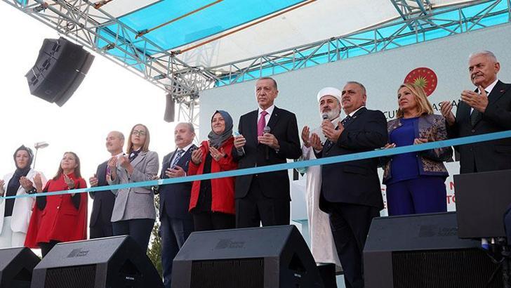 Cumhurbaşkanı Erdoğan Muhtarlar Evi'nin açılışına katıldı