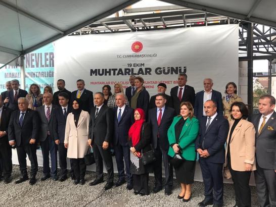 Ümraniye'de Yamanevler Mahalle Muhtarlığı Hizmet Binası’nın temeli törenle atıldı