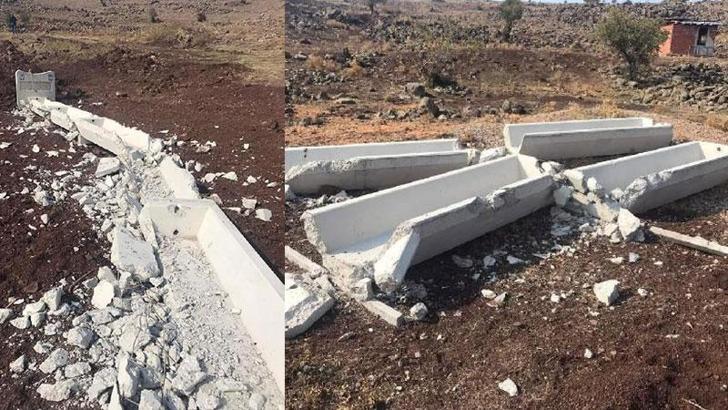 Sulama kanalı kimliği belirsiz kişilerce parçalandı