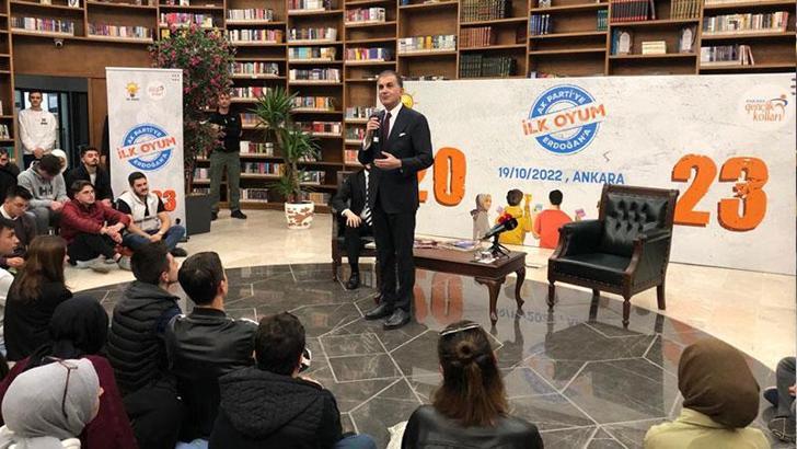 Ömer Çelik: AK Parti'nin en genci Recep Tayyip Erdoğan'dır