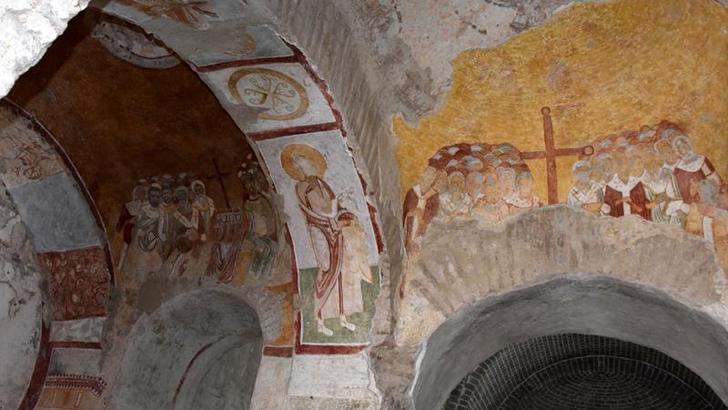11th-century murals brought to light in St. Nicholas Memorial Museum