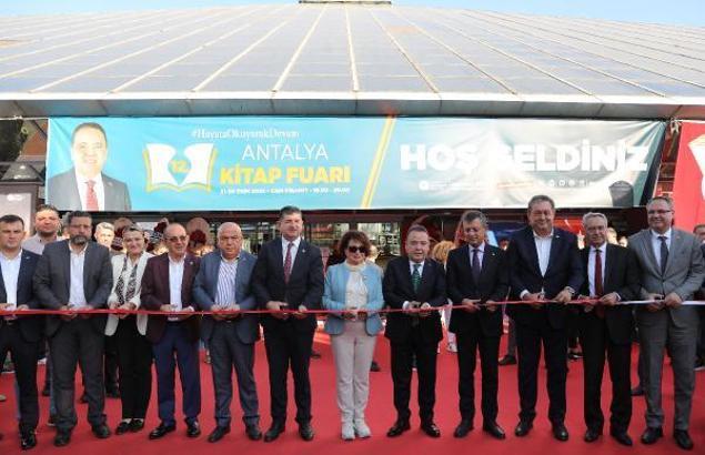 12. Antalya Kitap Fuarı açıldı
