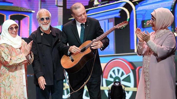 Cumhurbaşkanı Erdoğan, Yusuf İslam konserine katıldı