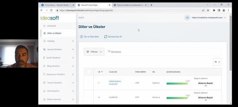 Vodafone Busıness ‘Red Tech’ webinar serisinde e-ihracat teknolojileri konuşuldu