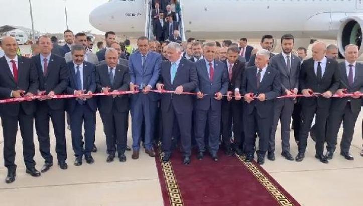 Türk Hava Yolları İstanbul'dan Kerkük'e ilk uçuşu yaptı-1