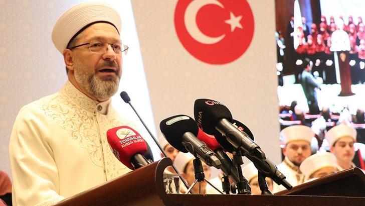 Diyanet İşleri Başkanı Erbaş, 101 hafıza icazet verdi