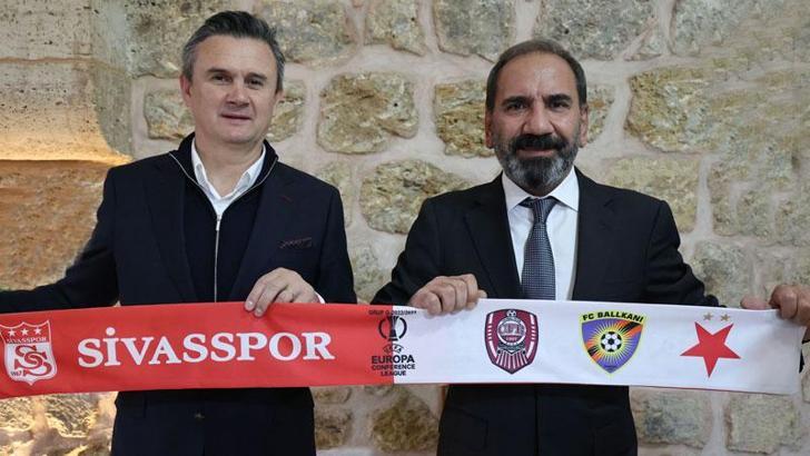 CFR Cluj Başkanı Cristian Balaj: Sivas gibi büyük bir şehre geldiğimiz için çok mutluyuz