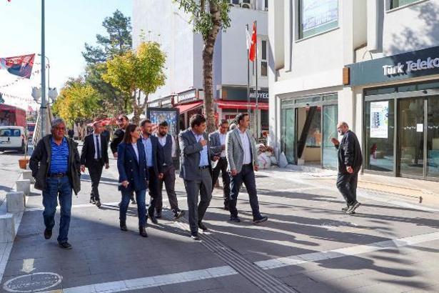 İsmetpaşa ve Orhan Dengiz Caddeleri Kentsel Tasarım Projesi'nde ikinci aşama