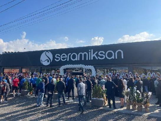 Seramiksan'ın Düzce’deki yeni bayisi hizmete açıldı