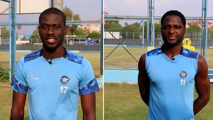 Adana Demirspor'da Ndiaye ve Akintola galibiyet istiyor