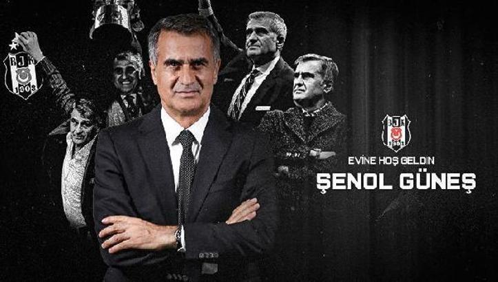 Beşiktaş, Şenol Güneş'i resmen açıkladı