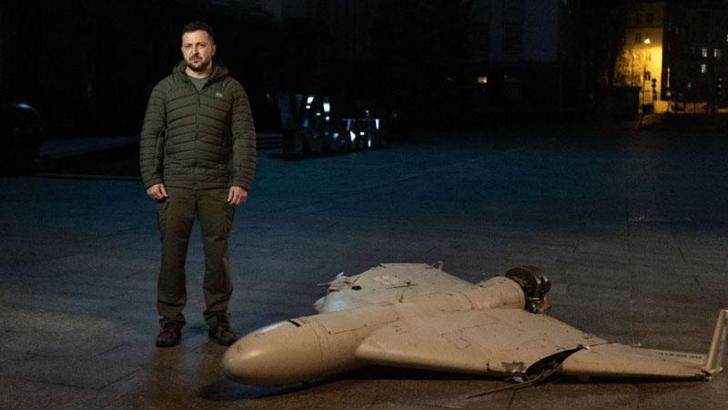 Zelenski: İki gün içinde 30’dan fazla drone’lu saldırı yapıldı