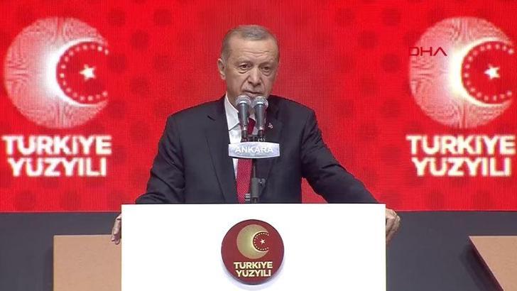 Cumhurbaşkanı Erdoğan: Yeni Anayasa, 'Türkiye Yüzyılı' vizyonumuzun ilk hedefi
